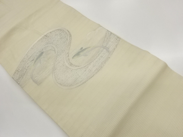 JAPANESE NAGOYA OBI FOR SUMMER / WOVEN STREAM